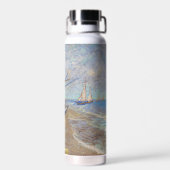 Vincent van Gogh - Fischerboote am Strand Trinkflasche (Rückseite)