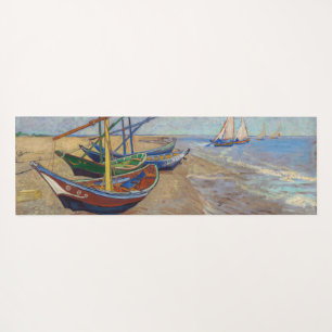 Vincent van Gogh - Fischerboote am Strand Yogamatte
