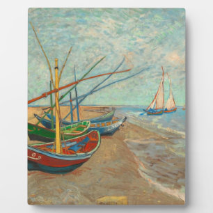 Vincent Van Gogh Fischerboote Fotoplatte