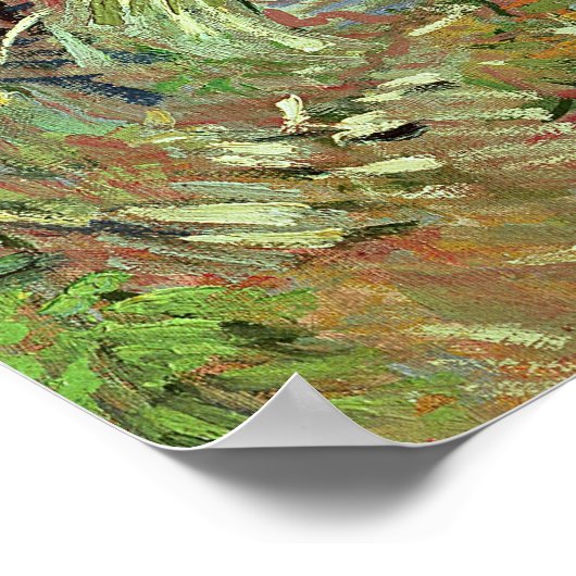 Vincent van Gogh | Fischerei im Frühjahr Poster (Ecke)