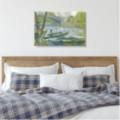 Vincent van Gogh - Fischerei im Frühling, die Pont Leinwanddruck (Insitu (Schlafzimmer))