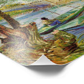 Vincent Van Gogh, Fischerei im Frühling Fotodruck (Ecke)
