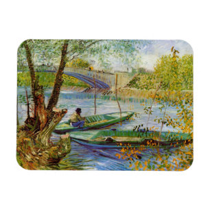 Vincent Van Gogh, Fischerei im Frühling Magnet