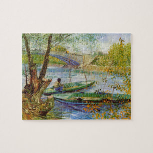 Vincent Van Gogh, Fischerei im Frühling Puzzle