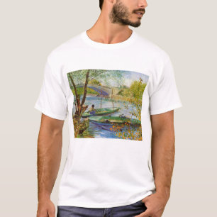 Vincent Van Gogh, Fischerei im Frühling T-Shirt