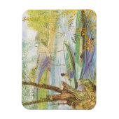 Vincent van Gogh Fishing im Frühling, Pont de Clic Magnet (Vertikal)
