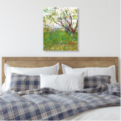 Vincent van Gogh Flower Orchard Leinwanddruck (Insitu (Schlafzimmer))