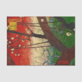 Vincent van Gogh - Flowering Plum Tree Seidenpapier (Vorderseite)