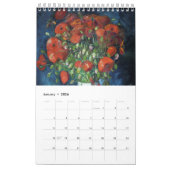 Vincent van Gogh Flowers Calendar Kalender (Jan 2026)