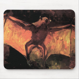 Vincent Van Gogh - Flying Fox - Halloween Fine Art Mousepad