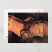 Vincent Van Gogh - Flying Fox - Halloween Fine Art Postkarte (Vorne/Hinten)