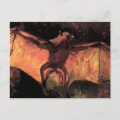 Vincent Van Gogh - Flying Fox - Halloween Fine Art Postkarte (Vorderseite)