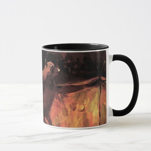 Vincent Van Gogh - Flying Fox - Halloween Fine Art Tasse (Rechts)