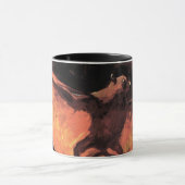 Vincent Van Gogh - Flying Fox - Halloween Fine Art Tasse (Zentrum)