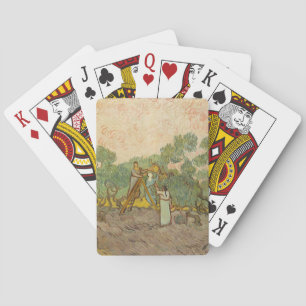 Vincent van Gogh - Frauen beim Olivenpflücken Spielkarten