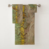 Vincent van Gogh - Frauen, die Oliven pflücken Badhandtuch Set (Insitu)
