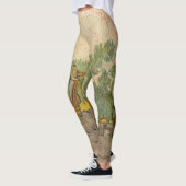 Vincent van Gogh - Frauen, die Oliven pflücken Leggings (Links)