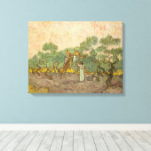 Vincent van Gogh - Frauen, die Oliven pflücken Leinwanddruck (Insitu (Holzboden))