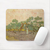 Vincent van Gogh - Frauen, die Oliven pflücken Mousepad (Mit Mouse)