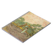 Vincent van Gogh - Frauen, die Oliven pflücken Notizblock (Linke Seite)