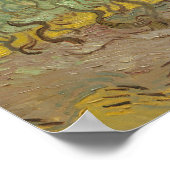 Vincent van Gogh - Frauen, die Oliven pflücken Poster (Ecke)