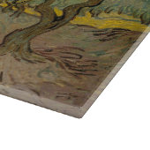 Vincent van Gogh - Frauen, die Oliven pflücken Schneidebrett (Ecke)