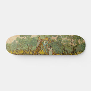 Vincent van Gogh - Frauen, die Oliven pflücken Skateboard