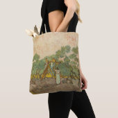 Vincent van Gogh - Frauen, die Oliven pflücken Tasche (Von Nahem)