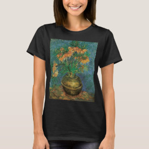 Vincent van Gogh - Fritillarien in einer Kupfervas T-Shirt