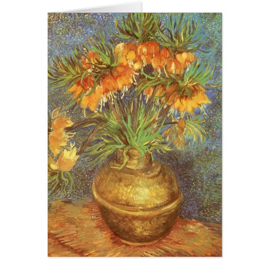 Vincent van Gogh - Fritillaries in einer Kupfervas (Vorne)