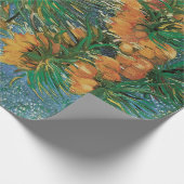 Vincent van Gogh - Fritillaries in einer Kupfervas Geschenkpapier (Ecke)