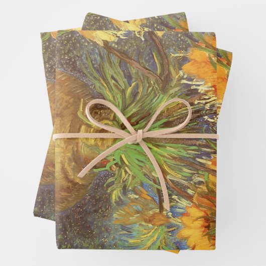 Vincent van Gogh - Fritillaries in einer Kupfervas Geschenkpapier Set (Beispiel)