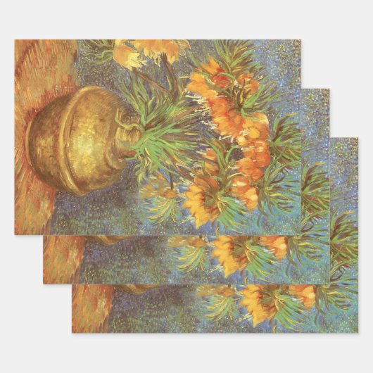 Vincent van Gogh - Fritillaries in einer Kupfervas Geschenkpapier Set (Set)