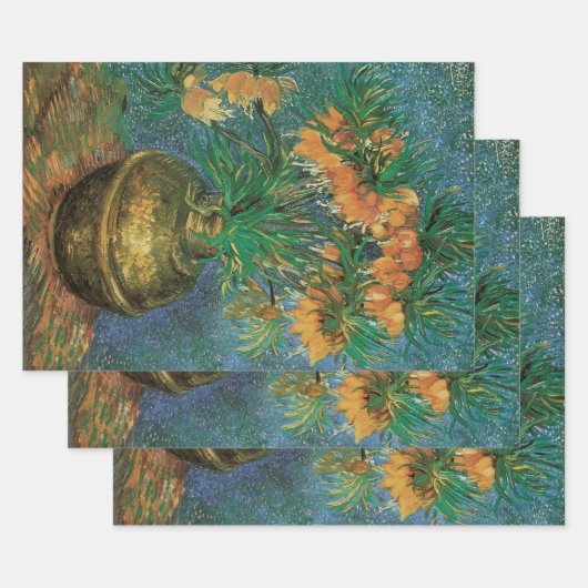 Vincent van Gogh - Fritillaries in einer Kupfervas Geschenkpapier Set (Set)