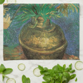 Vincent van Gogh - Fritillaries in einer Kupfervas Geschirrtuch (Gefaltet)