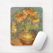 Vincent van Gogh - Fritillaries in einer Kupfervas Mousepad (Mit Mouse)