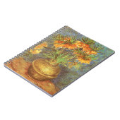 Vincent van Gogh - Fritillaries in einer Kupfervas Notizblock (Linke Seite)