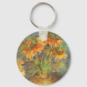 Vincent van Gogh - Fritillaries in einer Kupfervas Schlüsselanhänger (Vorderseite)