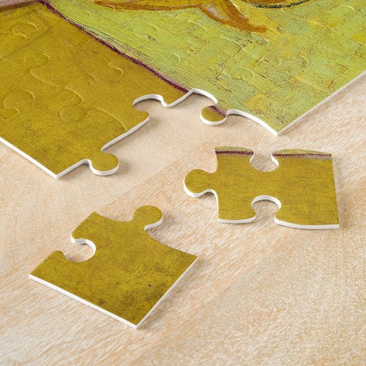 Vincent Van Gogh Fünfzehn Sonnenblumen in einer Va Puzzle (Seite)