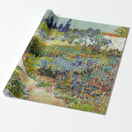 Vincent van Gogh Garden - Arles Geschenkpapier (Ungerollt)