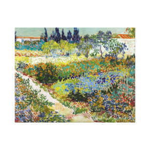 Vincent van Gogh Garden - Arles Leinwanddruck