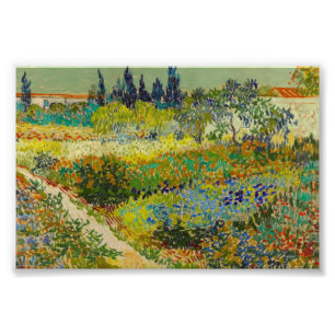 Vincent Van Gogh Garden at Arles Fotodruck