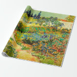 Vincent Van Gogh Garden at Arles Geschenkpapier<br><div class="desc">Vincent Van Gogh Garden: Arles Wrapping Paper</div>