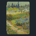 Vincent Van Gogh Garden at Arles iPad Pro Cover<br><div class="desc">iPad Cover mit Vincent van Goghs Ölmalereigarten in Arles (1888). In Arles,  Frankreich,  wird ein hübsch gefärbter Garten mit Blues,  Grüntönen und Rot dargestellt. Das perfekte Geschenk für Liebhaber des Postimpressionismus und niederländischer Kunstsammler!</div>