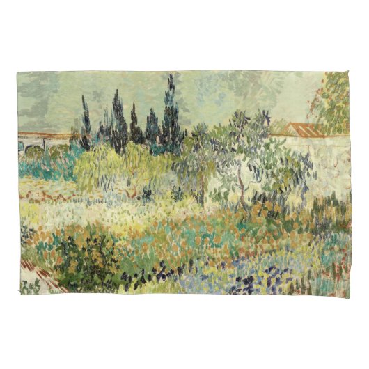 Vincent Van Gogh Garden at Arles Kissenbezug (Vorderseite)