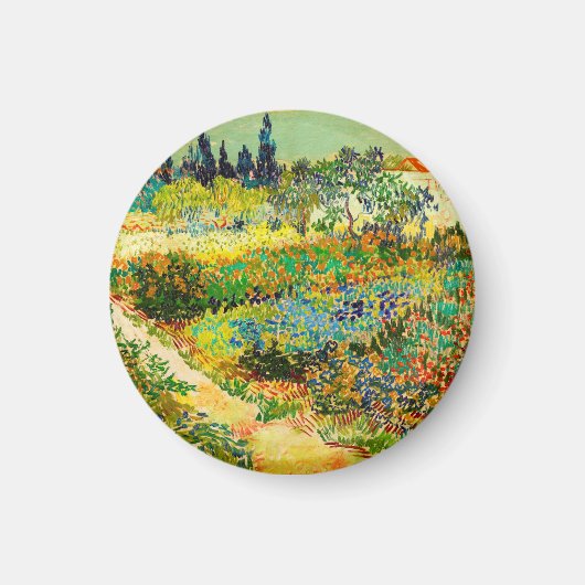 Vincent Van Gogh Garden at Arles Magnet (Vorne)
