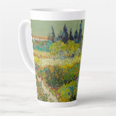 Vincent Van Gogh Garden at Arles Milchtasse (Linke Ecke)