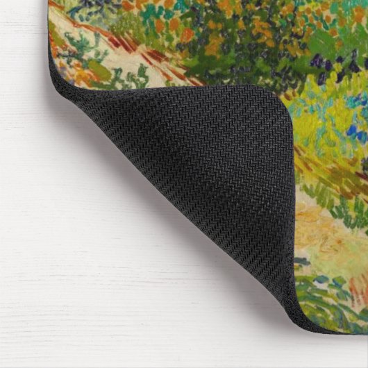 Vincent Van Gogh Garden at Arles Mousepad (Ecke)