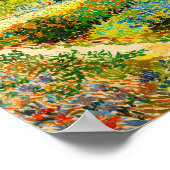 Vincent Van Gogh Garden at Arles Poster (Ecke)