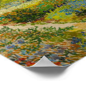 Vincent Van Gogh Garden at Arles Poster (Ecke)